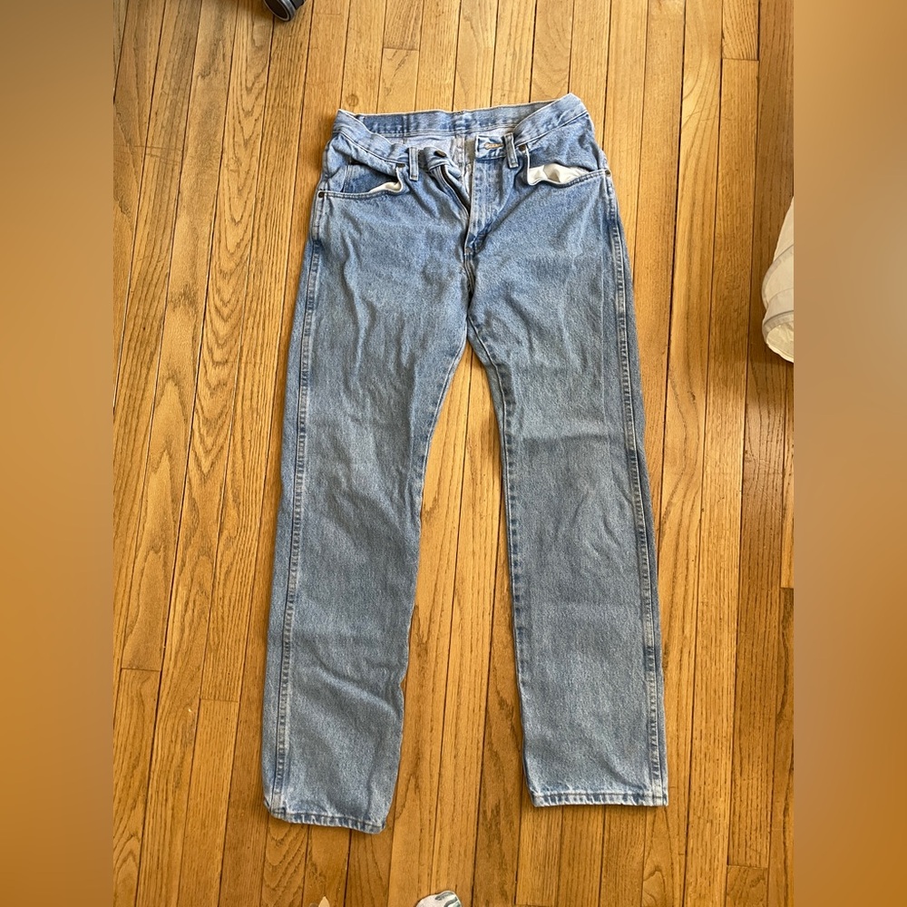 Wrangler Light Blue Straight Jeans